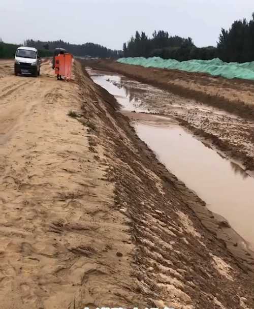 新乡卫滨区河道降水